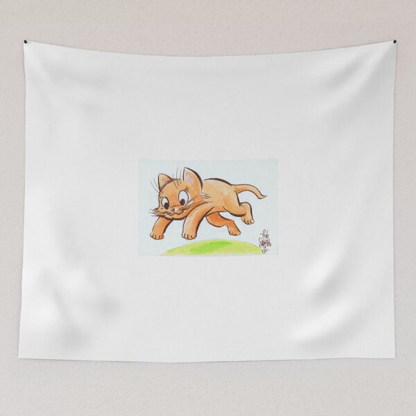 Item preview, Jumping Happy Kitty designed and sold by SwampysFlorida.