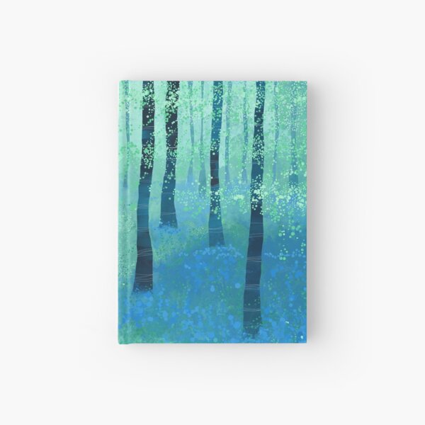 Bluebells, Challock Hardcover Journal