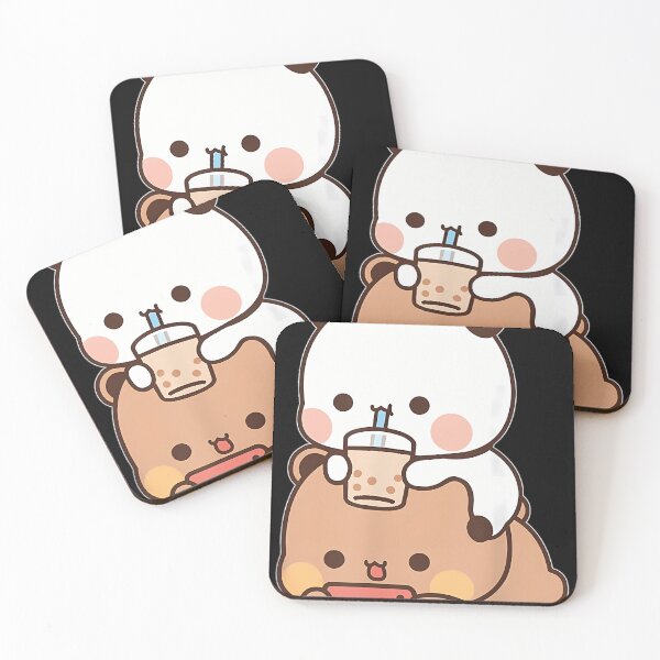 Item preview,  Dudu Bear And Bubu Panda Enjoying Time Together designed and sold by Brigitteetit.