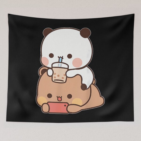 Item preview,  Dudu Bear And Bubu Panda Enjoying Time Together designed and sold by Brigitteetit.