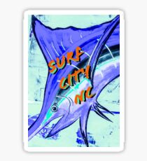 Surf city NC Sticker