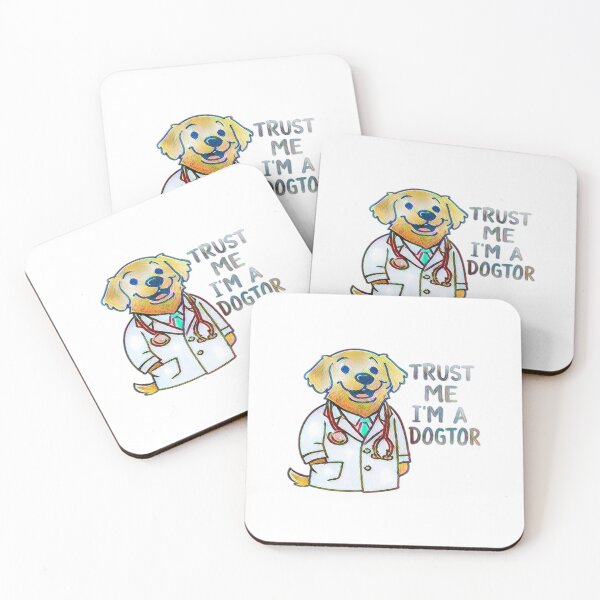 Item preview, Trust Me I'm A Dogtor Veterinarian Pun #5 designed and sold by creativerooney.