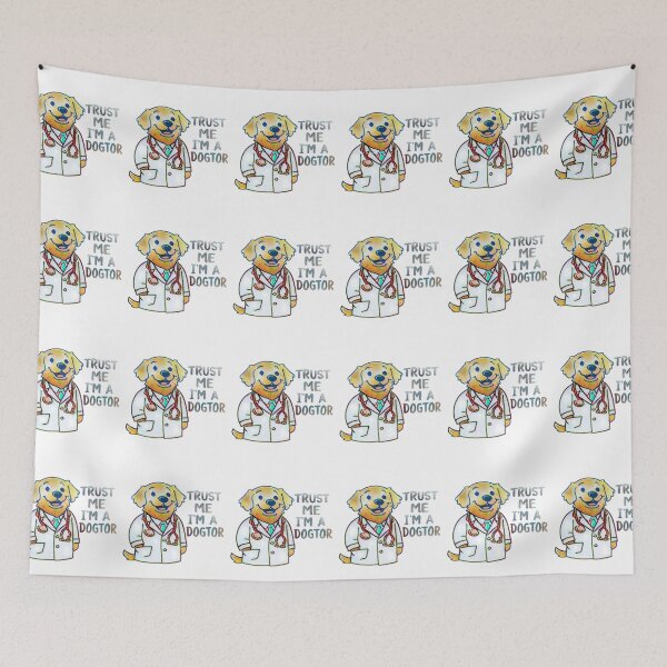 Item preview, Trust Me I'm A Dogtor Veterinarian Pun #5 designed and sold by creativerooney.