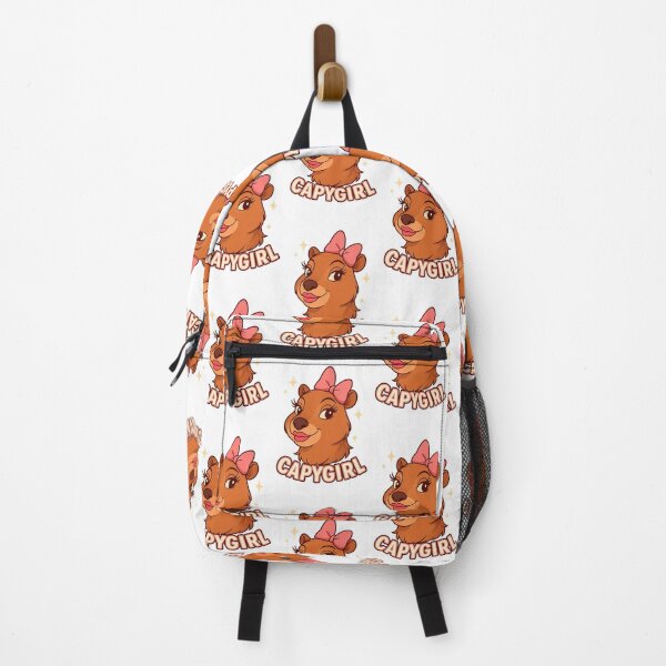 Item preview, Capygirl – Cute Cartoon Capybara Illustration designed and sold by CapyToon.