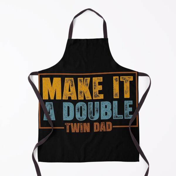 Item preview, Make It A Double Twin Dad Funny Father Quote designed and sold by avridavenzit.