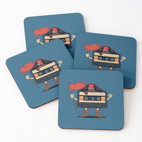 Item preview, Lazy Pirate Radio Heart designed and sold by Byreign.