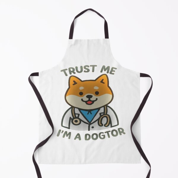 Item preview, Trust Me, I’m a Dogtor – Shiba Inu Doctor Pun #2 designed and sold by creativerooney.