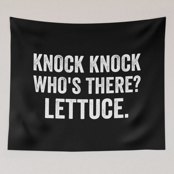 Item preview, Knock Knock Who's There Lettuce designed and sold by RareBunny.