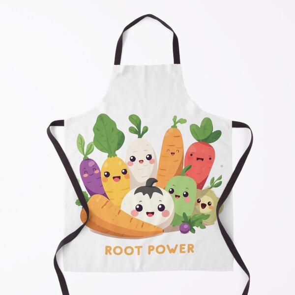 Item preview, Cute Root Power Vegetables Illustration  designed and sold by asliberry.