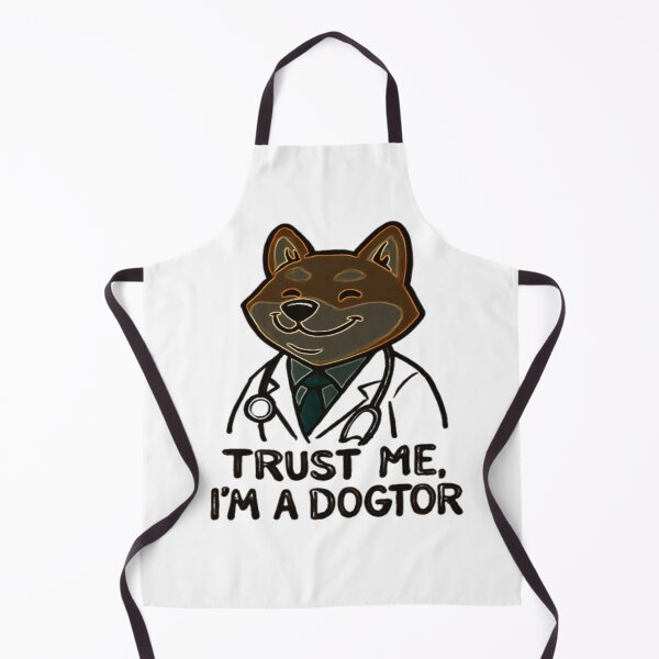 Item preview, Trust Me, I’m a Dogtor – Shiba Inu Doctor Pun #3 designed and sold by creativerooney.