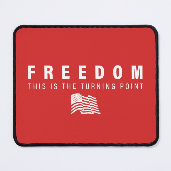 Item preview, Freedom This is the turning point Charlie Kirk designed and sold by Elenafatulla.