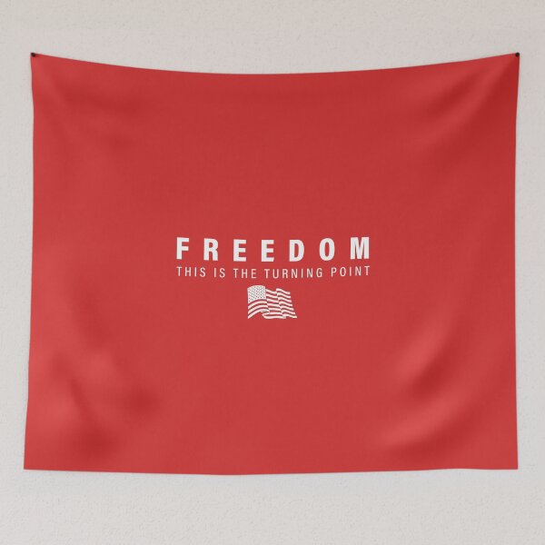 Item preview, Freedom This is the turning point Charlie Kirk designed and sold by Elenafatulla.