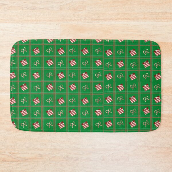Item preview, Green Christmas plaid pattern background designed and sold by Puifai2489.