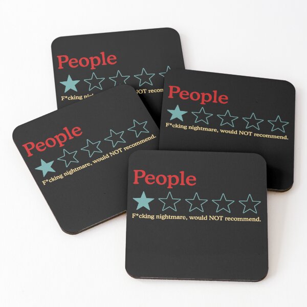 Item preview, People One Star Review Funny Sarcastic Quote designed and sold by avridavenzit.