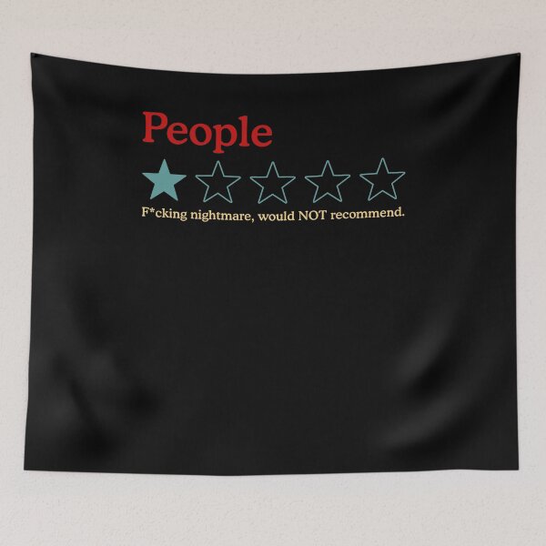 Item preview, People One Star Review Funny Sarcastic Quote designed and sold by avridavenzit.