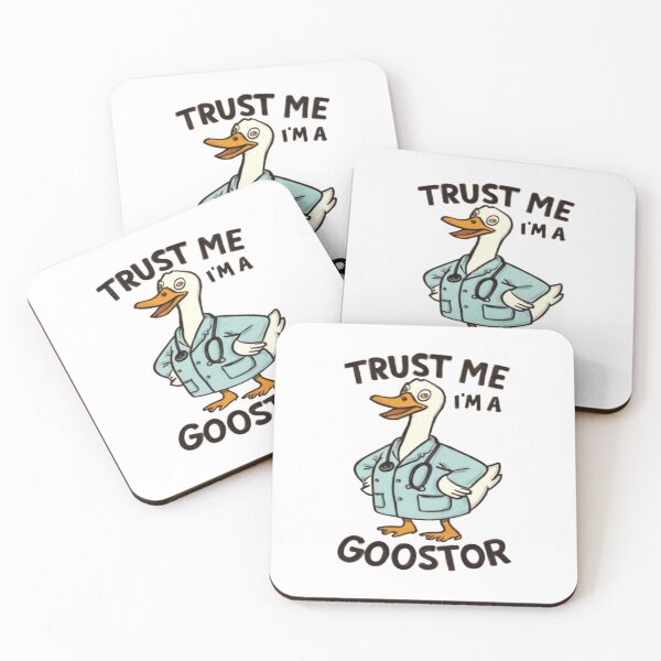 Item preview, Trust Me, I’m a Goostor – Goose Doctor Cartoon designed and sold by creativerooney.