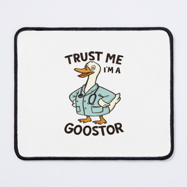 Item preview, Trust Me, I’m a Goostor – Goose Doctor Cartoon designed and sold by creativerooney.