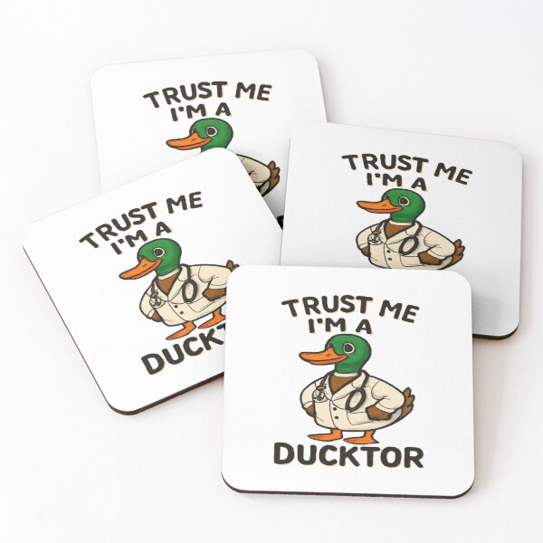 Item preview, Trust Me, I’m a Ducktor – Duck Doctor #1 designed and sold by creativerooney.
