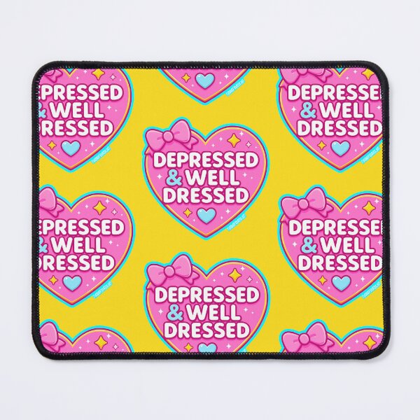 Item preview, Depressed & Well Dressed Cutie Badge designed and sold by FuelAndFlourish.