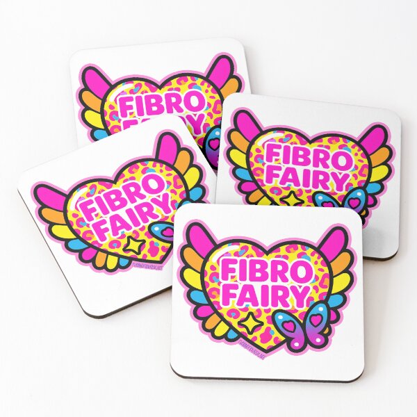 Item preview, Fibro Fairy Cutie Badge designed and sold by FuelAndFlourish.