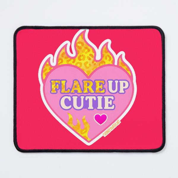 Item preview, Flare Up Cutie Badge designed and sold by FuelAndFlourish.