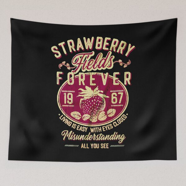 Item preview, Strawberry Fields Forever designed and sold by COLBY-lojt.