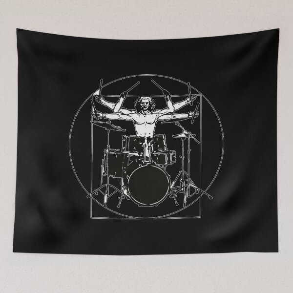 Item preview,  Vitruvian Drummer Drummer Gift designed and sold by VincentPichon.
