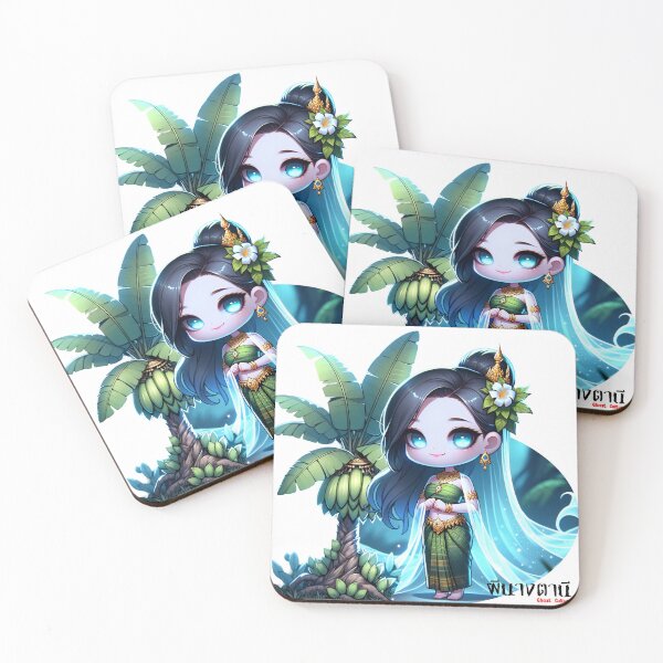 Item preview, Phi Nang Tanee (ผีนางตานี) - Thai Ghost Collection designed and sold by AlapodShop.