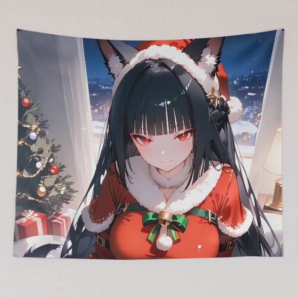 Item preview, Hoshimi Miyabi Zenless Zone Zero Christmas Night Waifu designed and sold by RDGNR-8.