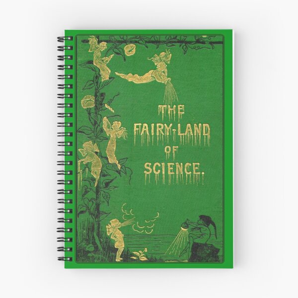Aperçu de l'œuvre Le cahier à spirale Fairy-land of Science créée et vendue par AC1313.