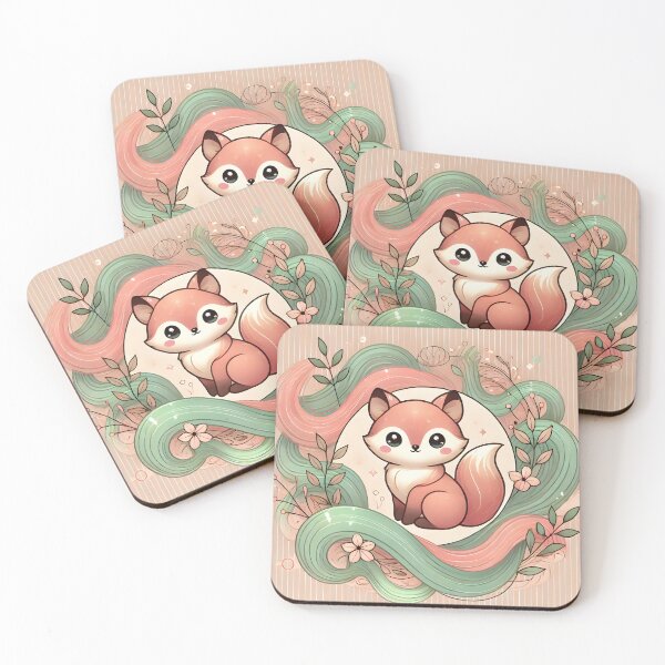 Item preview, Kawaii Fox Pastel Fantasy Art designed and sold by donmaqs.