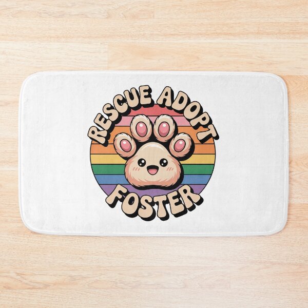 Item preview, Rescue Adopt Foster designed and sold by graphic-genie.