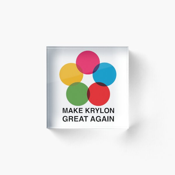 Make Krylon Great Again - Balls Acrylic Block