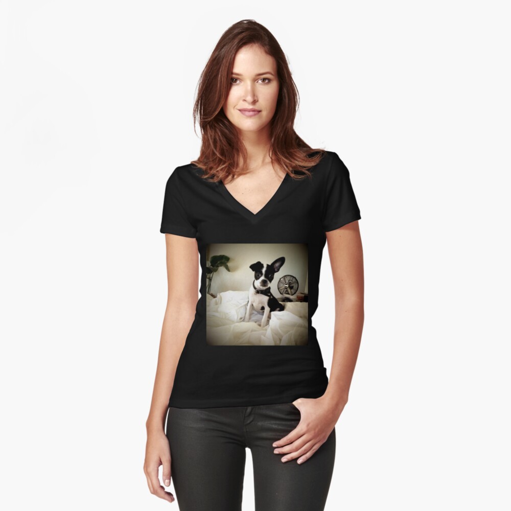 Item preview, Fitted V-Neck T-Shirt designed and sold by jdempsey.