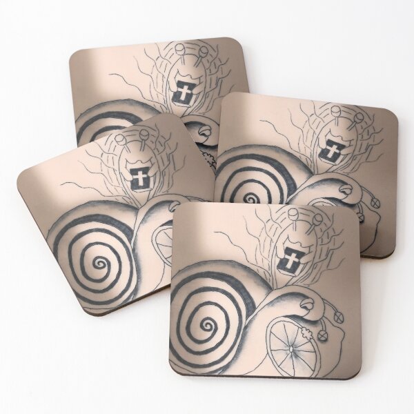 Item preview, Spiral Mind – Surreal Abstract Drawing designed and sold by walker-love.