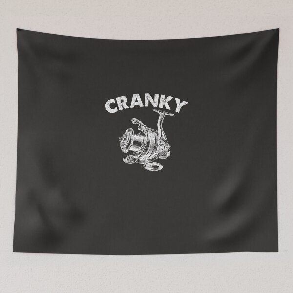 Item preview, Cranky-Fishing-Reel designed and sold by jubertxub.