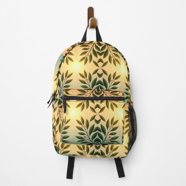 Item preview, Yellow, Flowers & Leaves, Abstract Artistic Stylize, Symmetrical Repeated Texture Pattern (image size 8320x12480) designed and sold by Digital-Davinci.