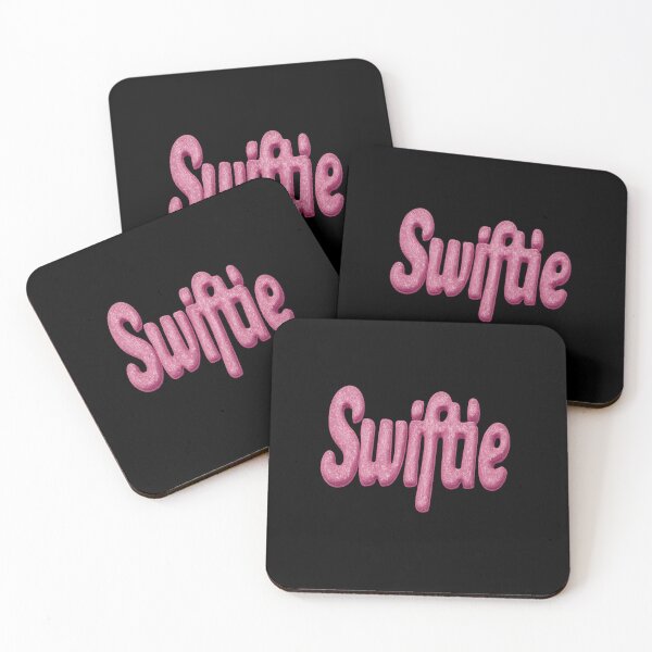 Item preview, Swiftie Pink Glitter Bubble Text designed and sold by creativerooney.