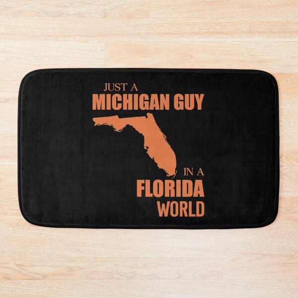 Item preview, Just A Michigan Guy In A Florida World designed and sold by avridavenzit.