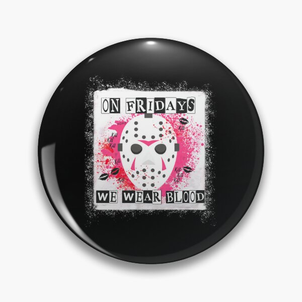 Item preview, On Fridays We Wear Blood Halloween Skeleton designed and sold by BrandonLawson1.