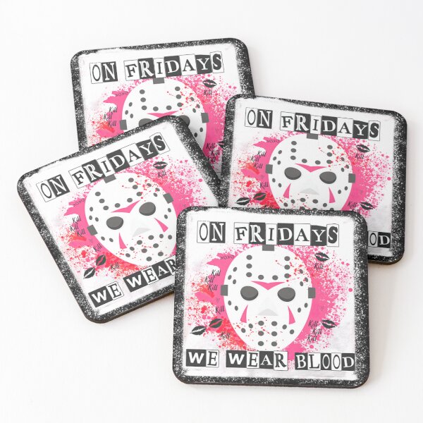 Item preview, On Fridays We Wear Blood Halloween Skeleton designed and sold by BrandonLawson1.