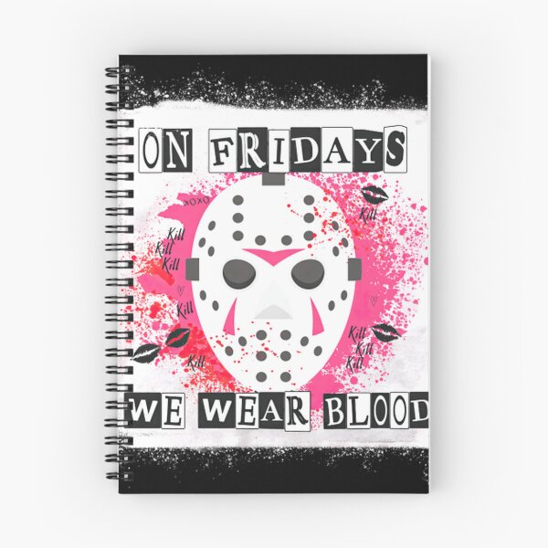 Item preview, On Fridays We Wear Blood Halloween Skeleton designed and sold by BrandonLawson1.