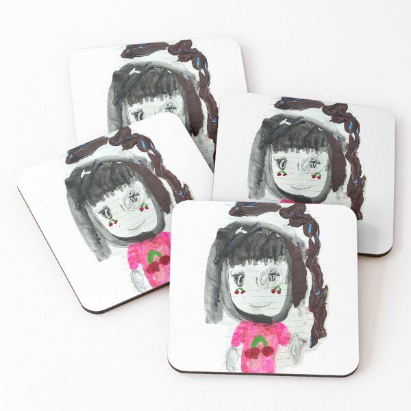 Item preview, Girl Cherry Smile Paint designed and sold by kaka8888.