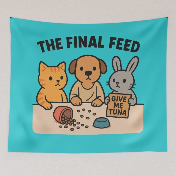 Item preview, The Final Feed | Silly Paws Studio designed and sold by SillyPawsStudio.