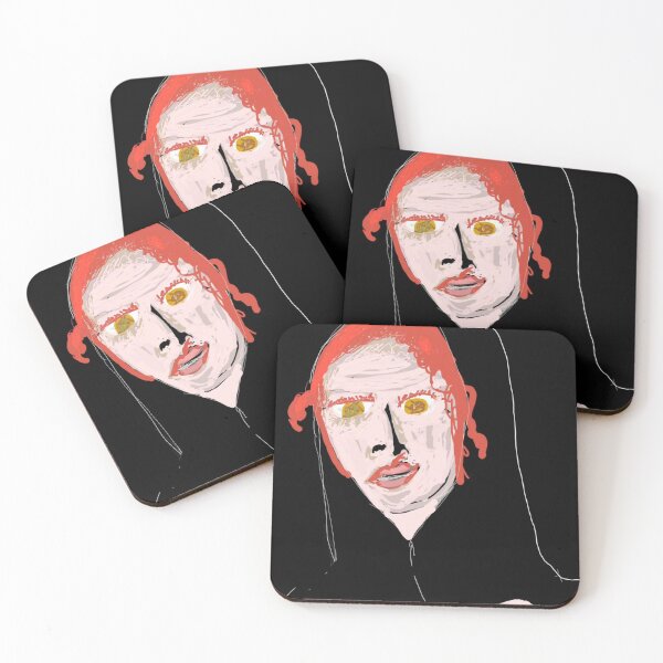 Item preview, Red-Haired Girl – Dark Emotional Portrait designed and sold by walker-love.