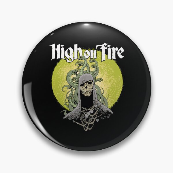 Item preview, Vintage Heavy Forged in Music Metal Flames Band Fury designed and sold by SaltySourDesig.