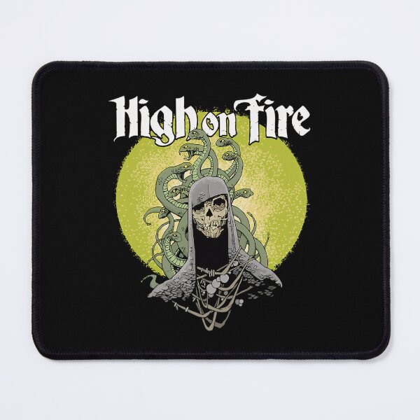Item preview, Vintage Heavy Forged in Music Metal Flames Band Fury designed and sold by SaltySourDesig.