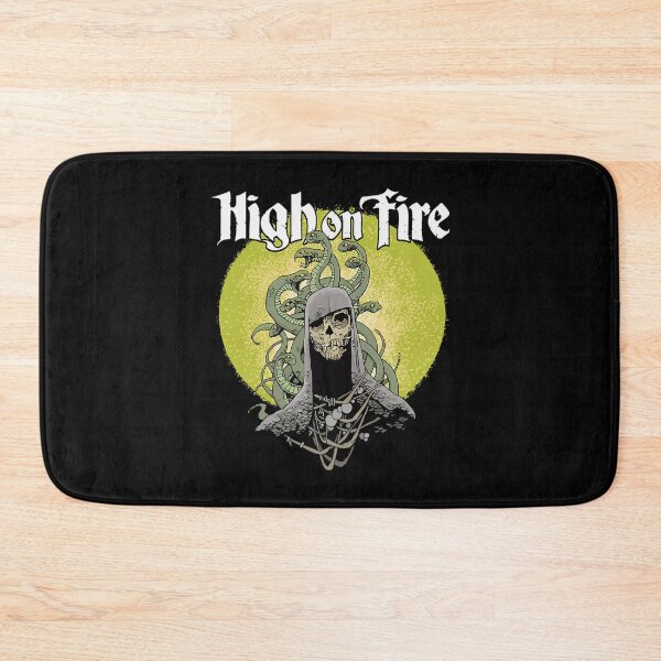 Item preview, Vintage Heavy Forged in Music Metal Flames Band Fury designed and sold by SaltySourDesig.