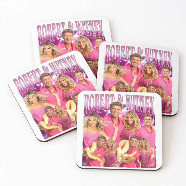 Item preview, Robert And Witney Retro Vintage Pink designed and sold by PugPuppyLife.