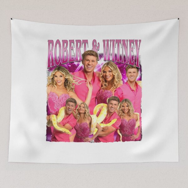 Item preview, Robert And Witney Retro Vintage Pink designed and sold by PugPuppyLife.